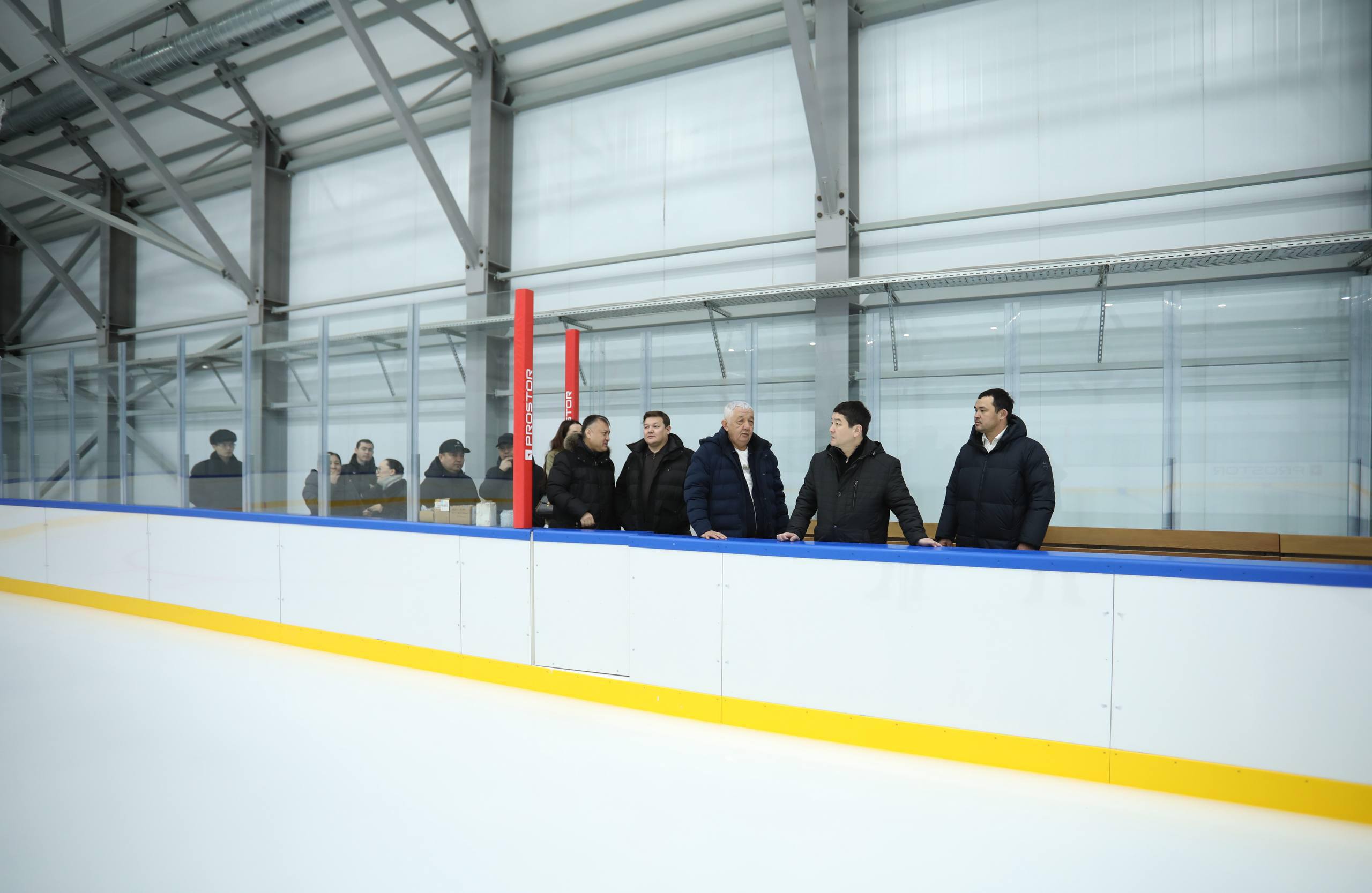 Нұрдәулет Қилыбай Ақтаудағы жаңа мұз айдынының құрылысымен танысты