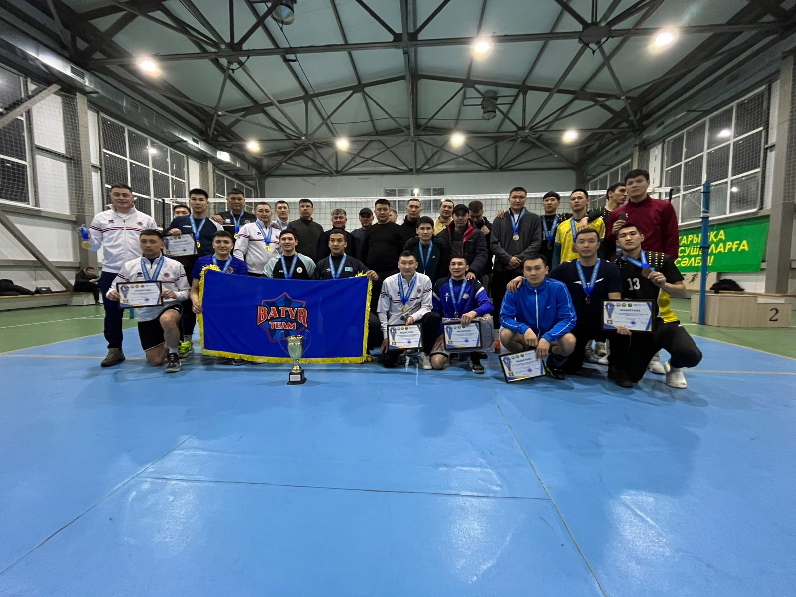 ШҚО құтқарушылары волейбол турнирінің жеңімпазы атанды