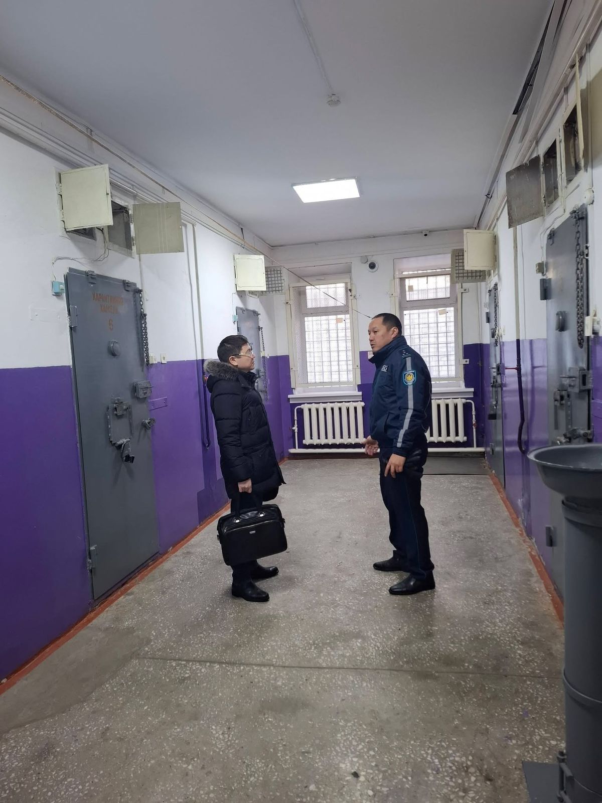 Өкіл Лисаковск қаласына барды