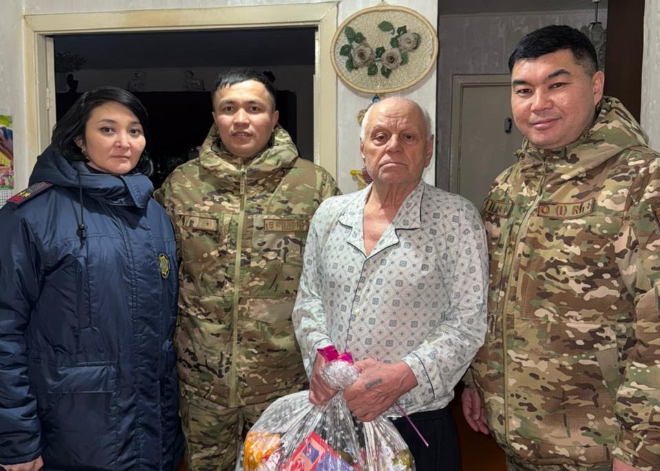 Құтқарушылар Алғыс айту күніне орай қызмет ардагерлерін құттықтады