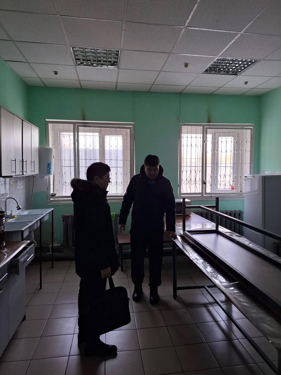 Өкіл Рудный қаласына барды