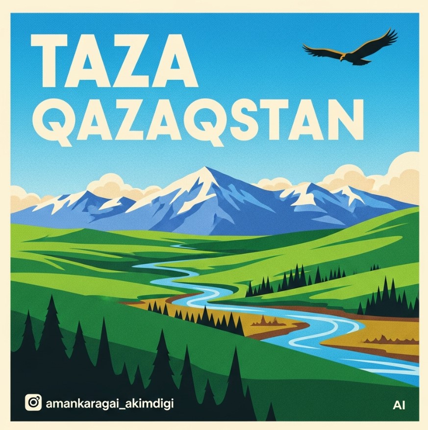 Бәріміз бірге Қазақстанды таза әрі көркем етейік!