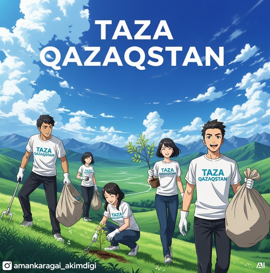 Әрбір қазақстандық табиғатты аялауға, қоршаған ортаның тазалығын сақтауға жауапты.