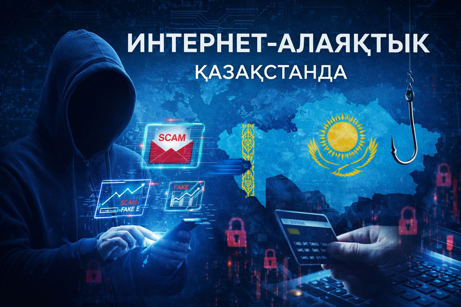 Өскемен қаласының тұрғындарының назарына: интернет-алаяқтық жағдайлары жиілеп кетті