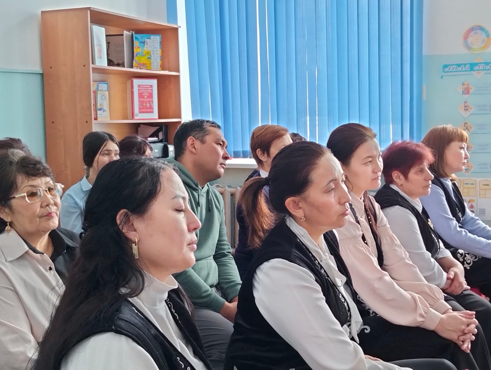 «Әділетті және Прогрессивті Қазақстанның Халықтық Конституциясы үшін!» аудандық коалициясының мүшелері   Гагарино ауылында кездесу өткізді