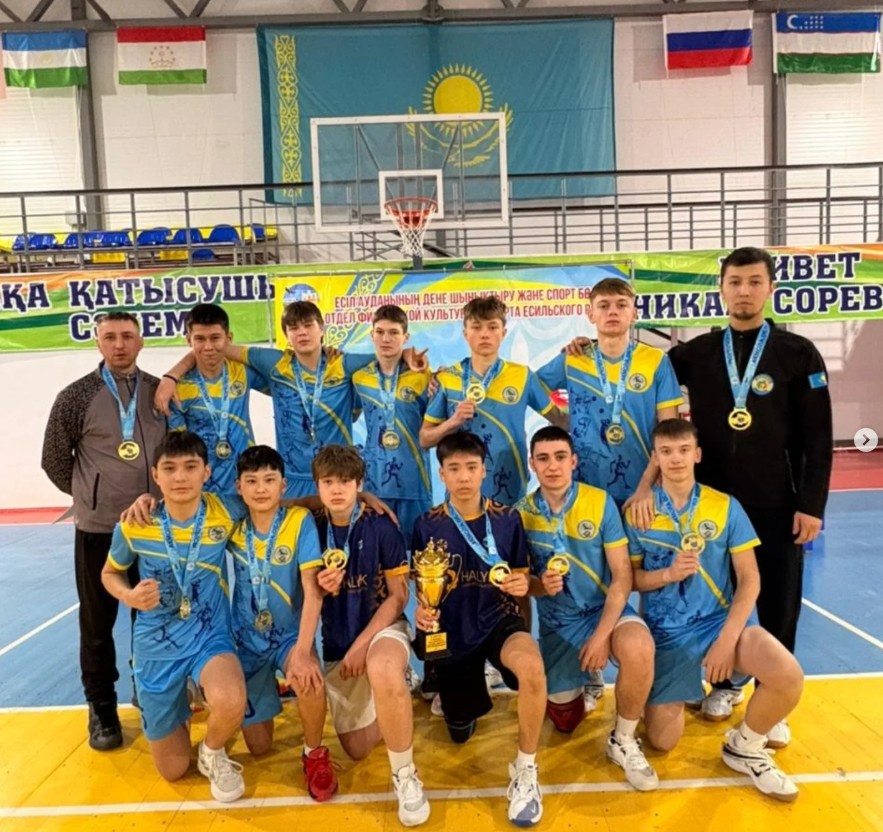 Спортсмены сельского округа Родина — четырехкратные чемпионы Акмолинской области