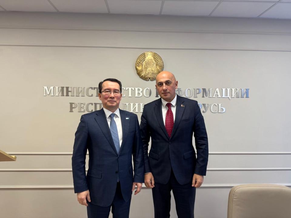 В Минске обсудили конституционные реформы в Казахстане и расширение двустороннего сотрудничества в информационной сфере