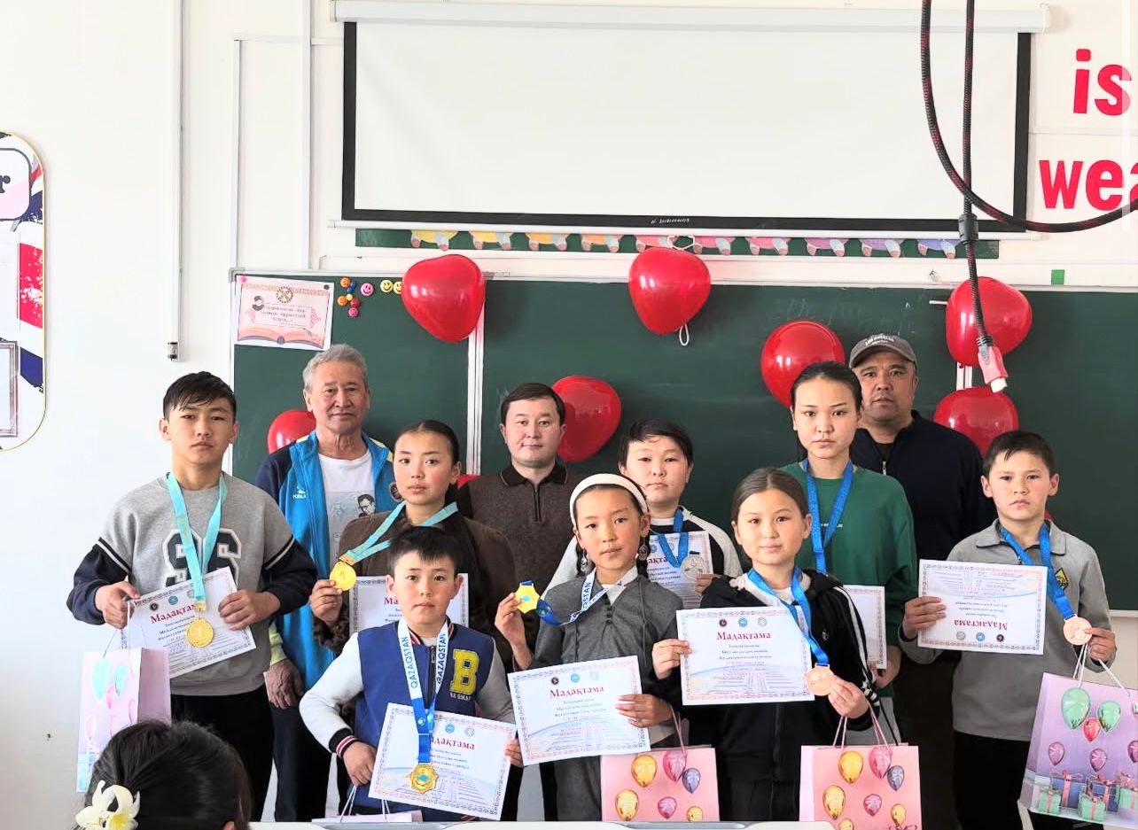 Ынталы ауылдық округінде оқушылар арасында тоғызқұмалақтан жарыс өтті