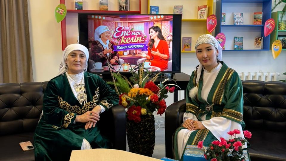 Жақсы аудандық мәслихатының бас маманы Г. Қалымсеитова «Ене мен келін» ток-шоуына қатысты