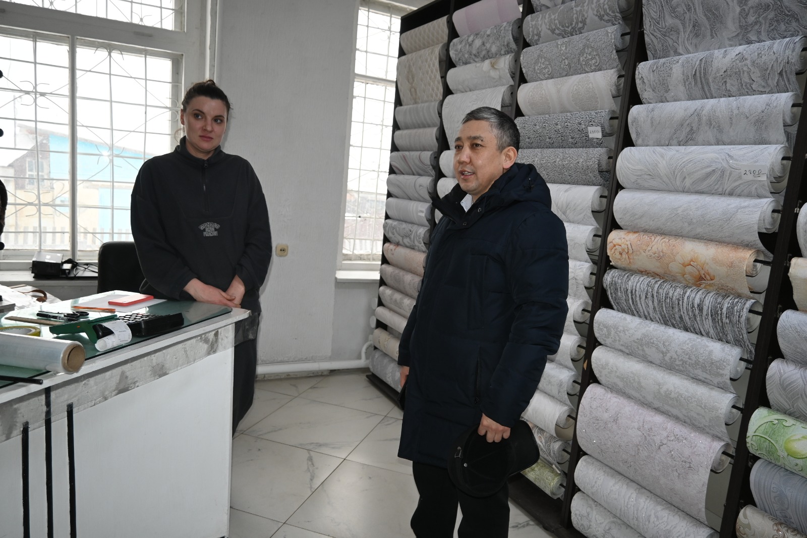 Аудан әкімі жергілікті кәсіпкерлердің қызметімен танысты