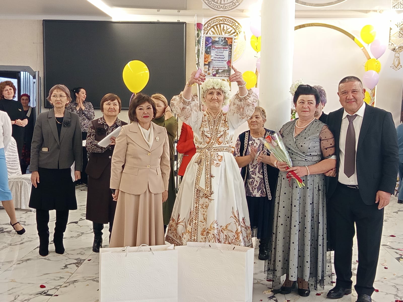 Халықаралық әйелдер күніне арналған мерекелік шара Макинск қаласында өтті