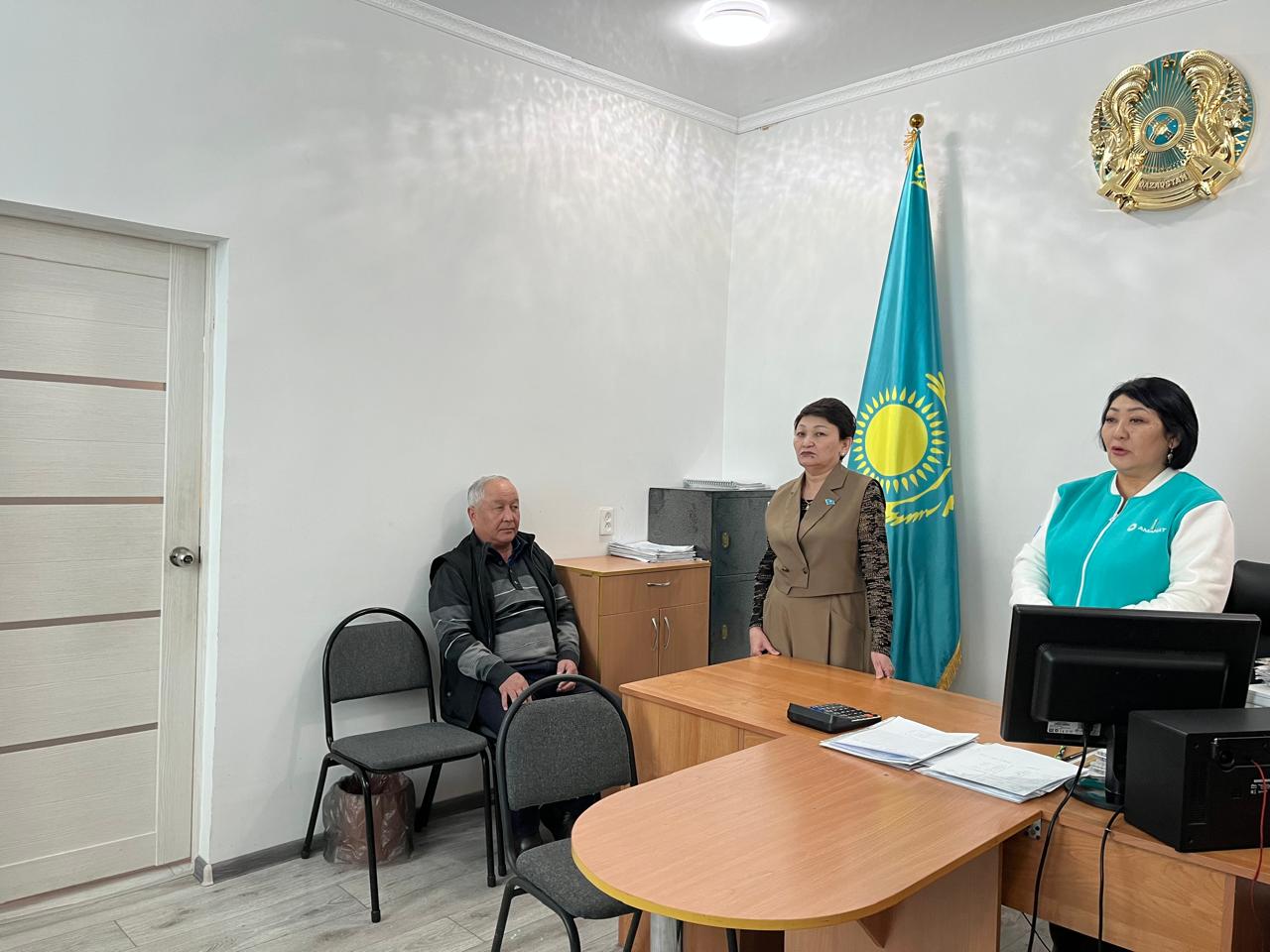 В коллективе КГП на ПХВ «Самар-Вет» проведена информационно-разъяснительная встреча по вопросам республиканского референдума