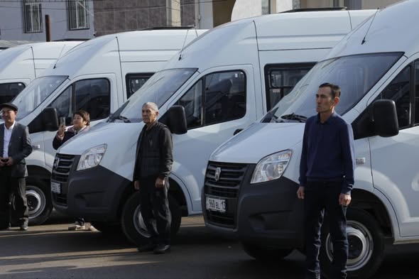 Жители города Сарыагаш смогут бесплатно пользоваться общественным транспортом в день республиканского референдума