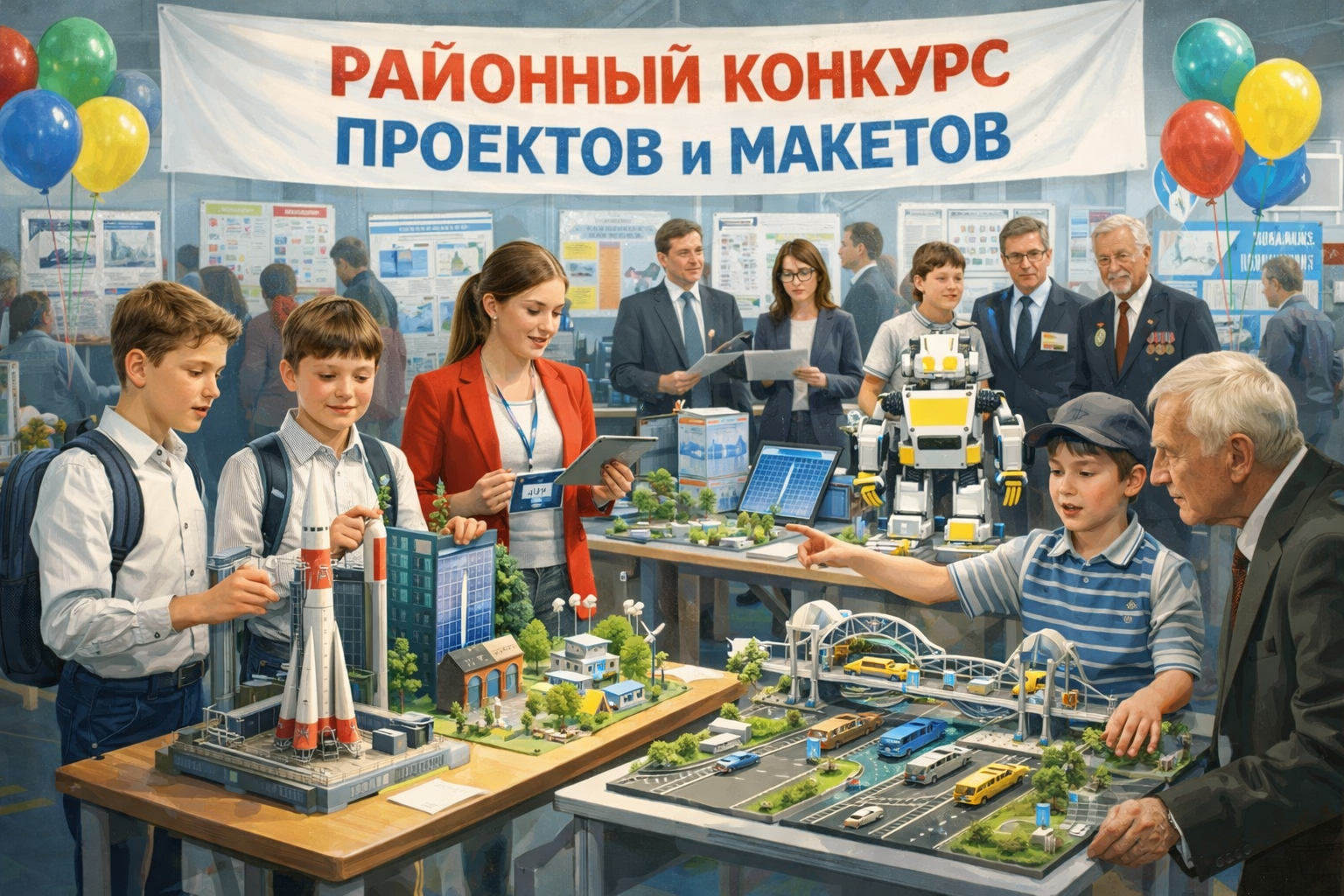 Аудандық жобалар мен макеттер байқауы