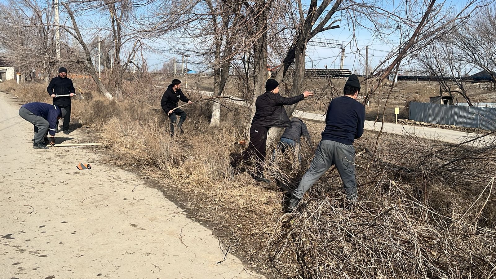 Сенбілік жұмыстары жүргізілді