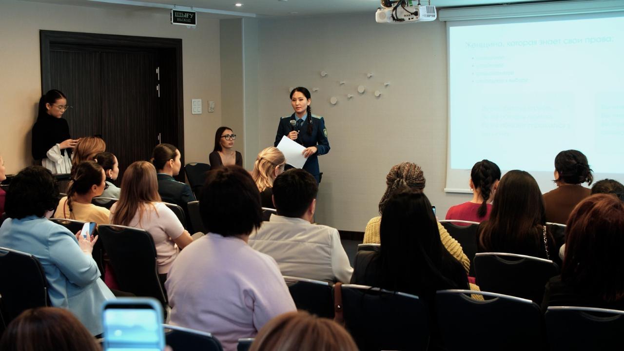 11.03.2026 Встречу по повышению правовой грамотности женщин-предпринимательниц провели в Астане