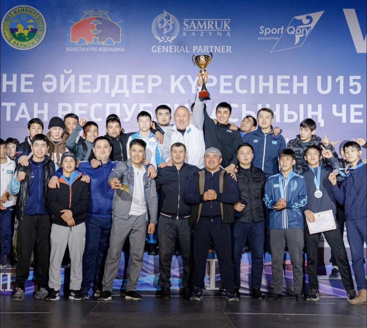 БОРЦЫ ТУРКЕСТАНСКОЙ ОБЛАСТИ ЛИДЕРЫ НА ЧЕМПИОНАТЕ СТРАНЫ ПО ГРЕКО-РИМСКОЙ БОРЬБЕ СРЕДИ ЮНИОРОВ