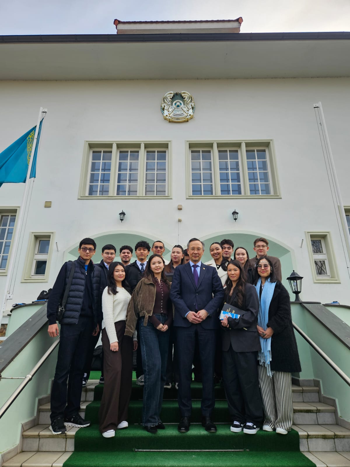 В Посольстве Казахстана состоялась встреча со студентами, обучающимися в Чехии