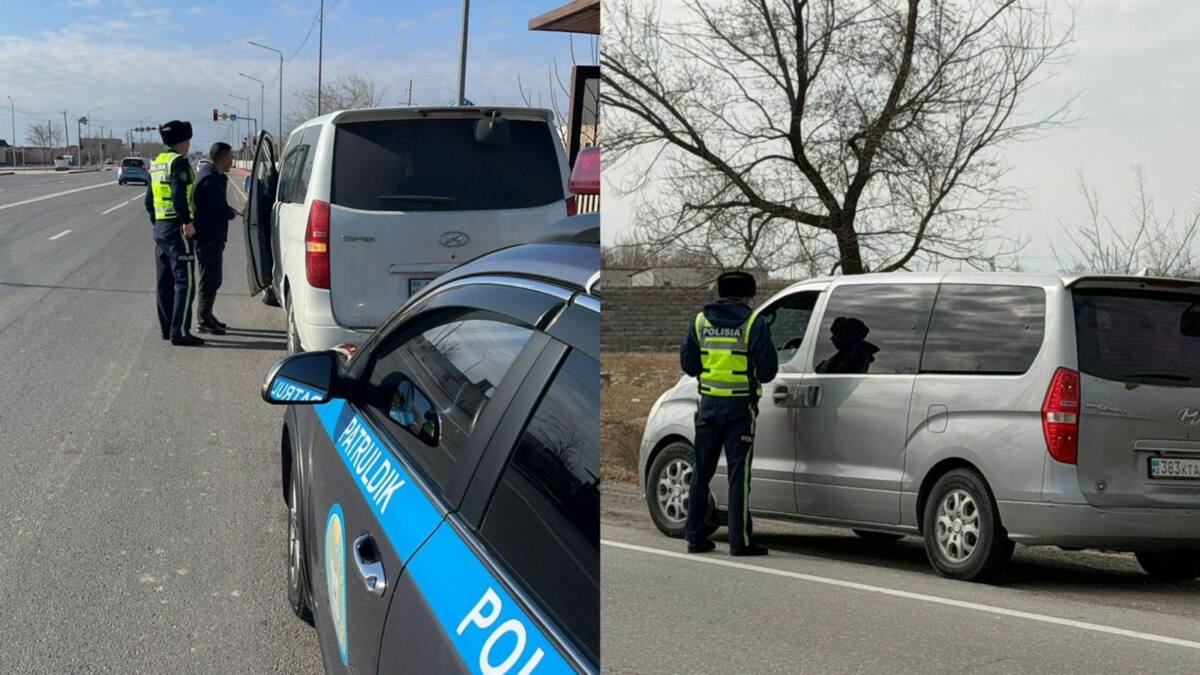 Полицейлер жол ережесін бұзған 700-ден астам жүргізушіні анықтады