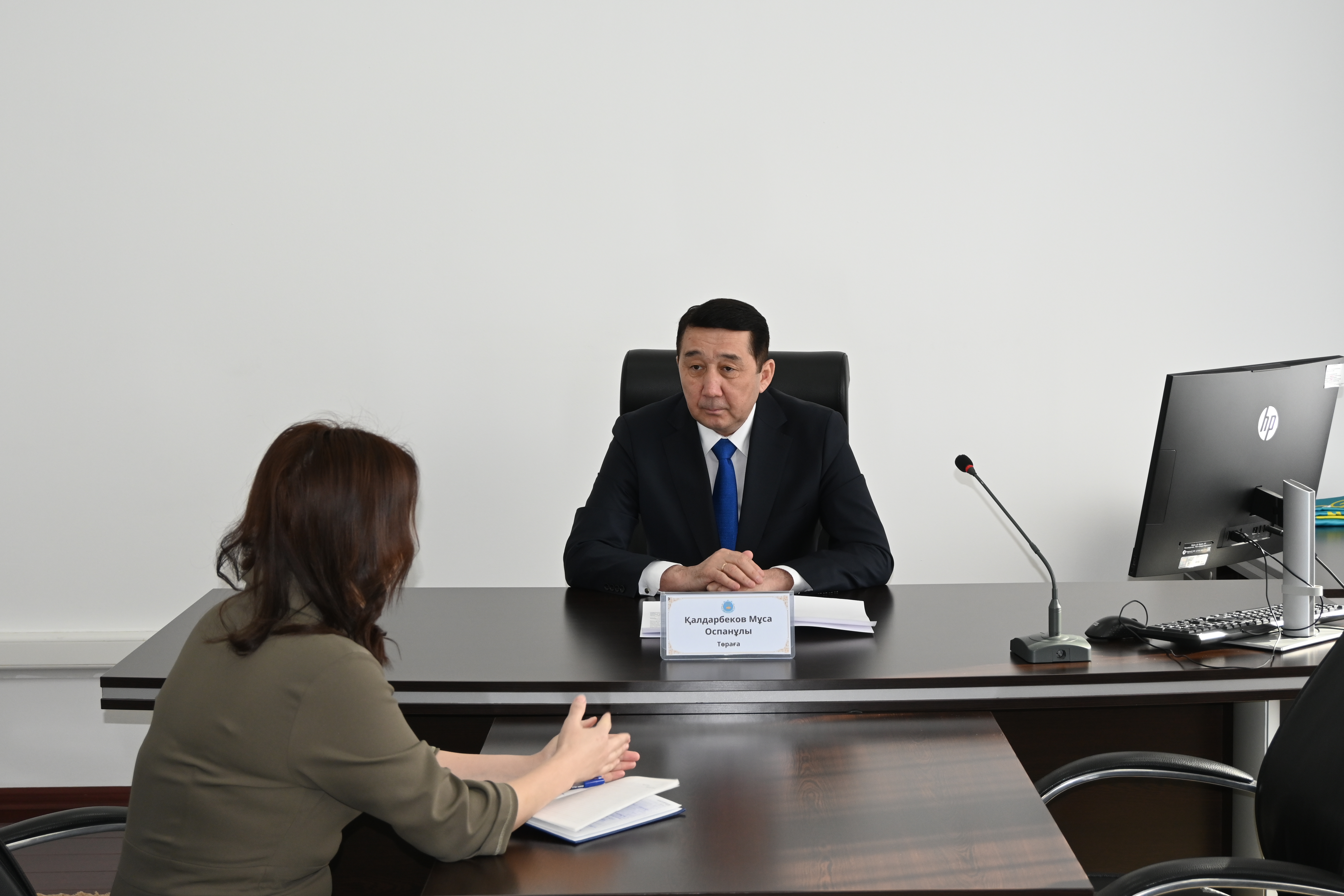 ҚЫЗЫЛОРДА ОБЛЫСЫ БОЙЫНША ТЕКСЕРУ КОМИССИЯСЫ ТӨРАҒАСЫНЫҢ ЖЕКЕ ҚАБЫЛДАУЫ ӨТТІ.