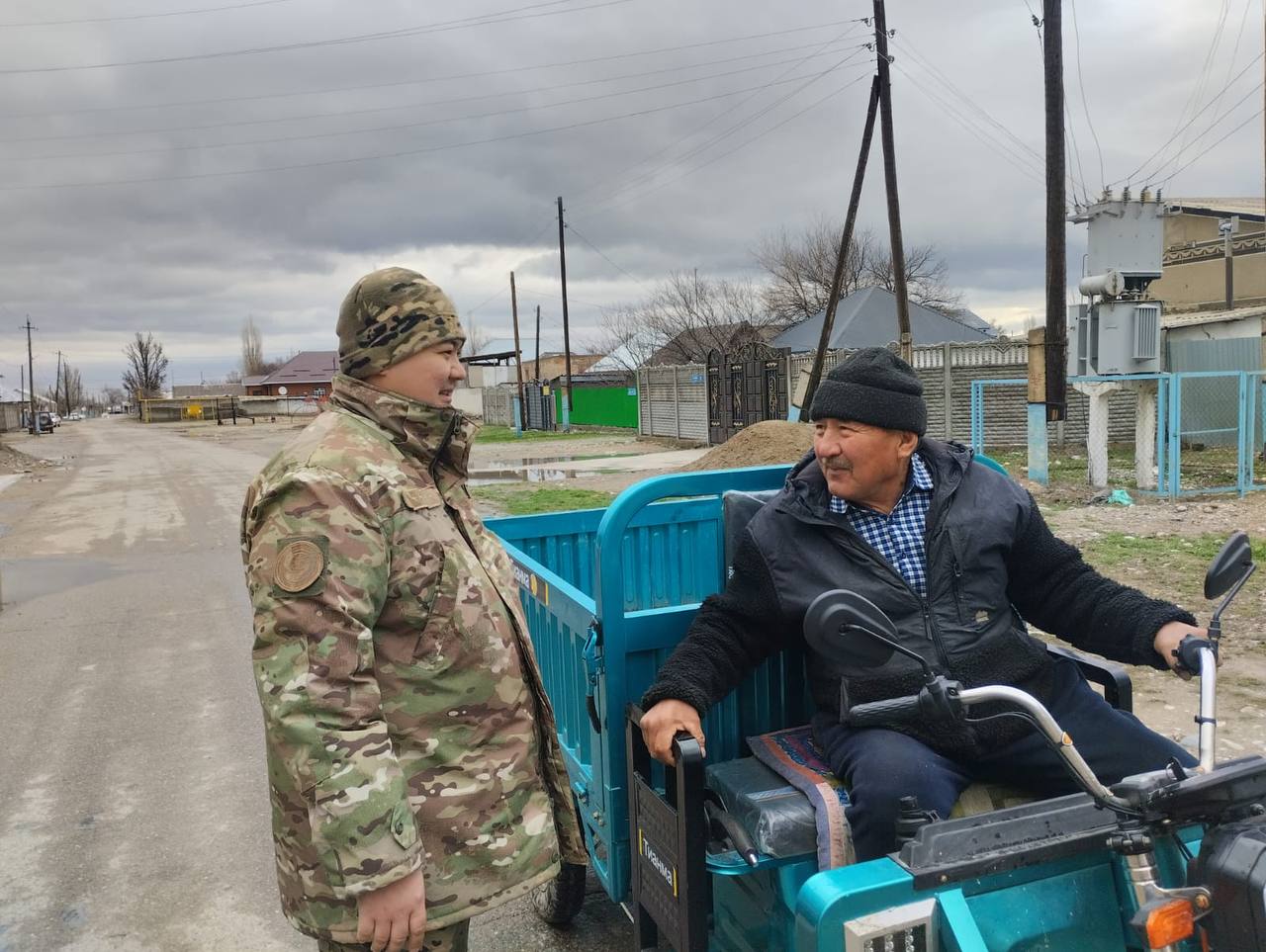 Байзақ ауданында тұрғындармен профилактикалық түсіндіру жұмыстары жүргізілді