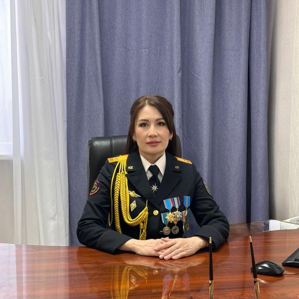 Төтенше жағдайлар саласында жаңа полковник