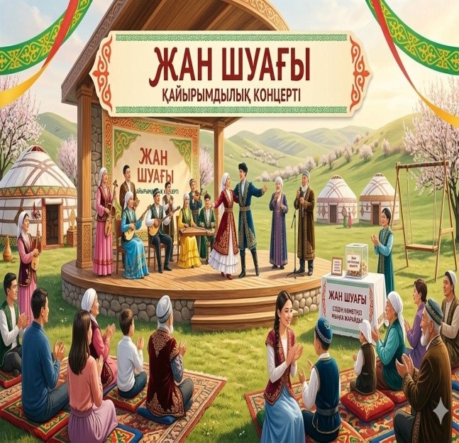 «Қайырымдылық күні»   «Жан шуағы» атты қайырымдылық концерті
