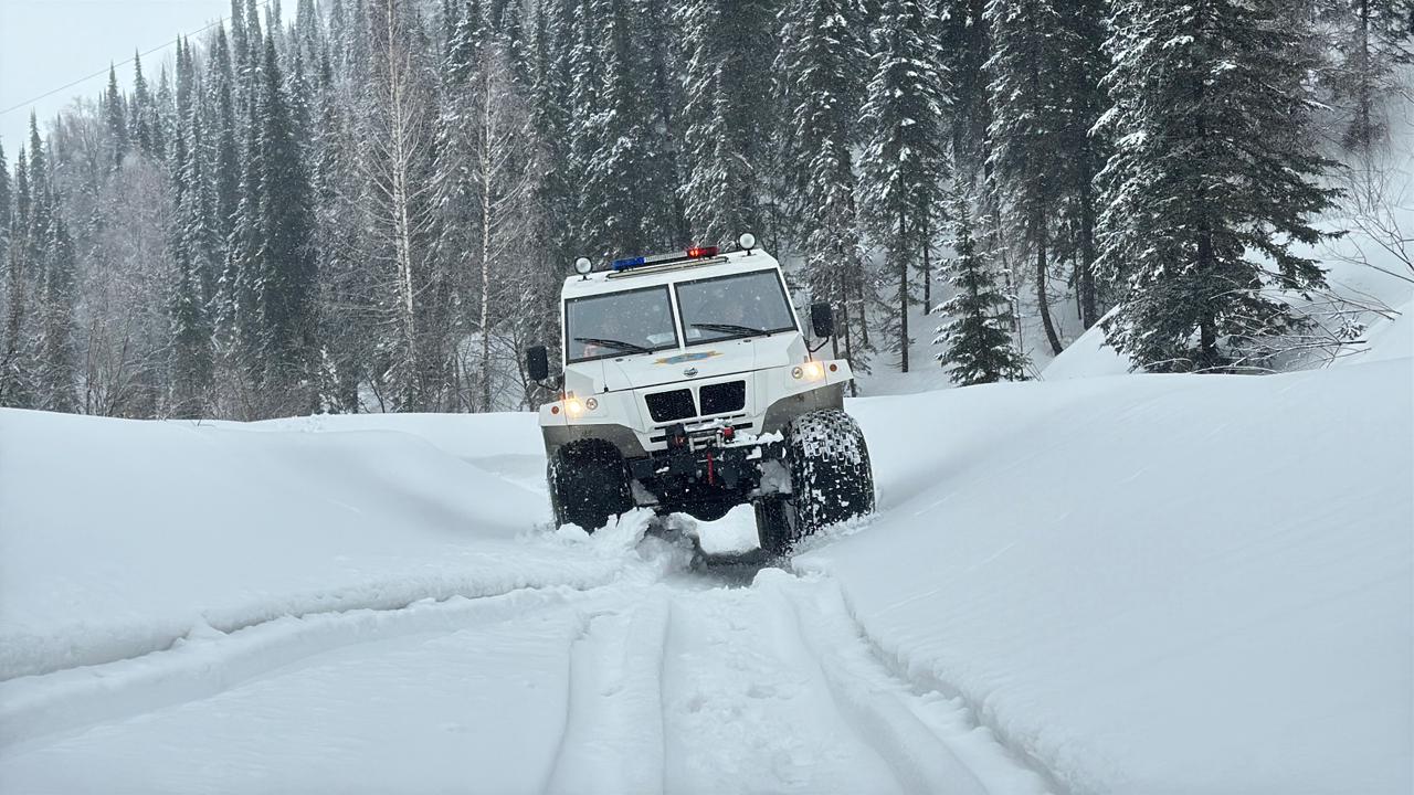 Құтқарушылар жедел медициналық көмекке  мұқтаж әйелге көмекке келді