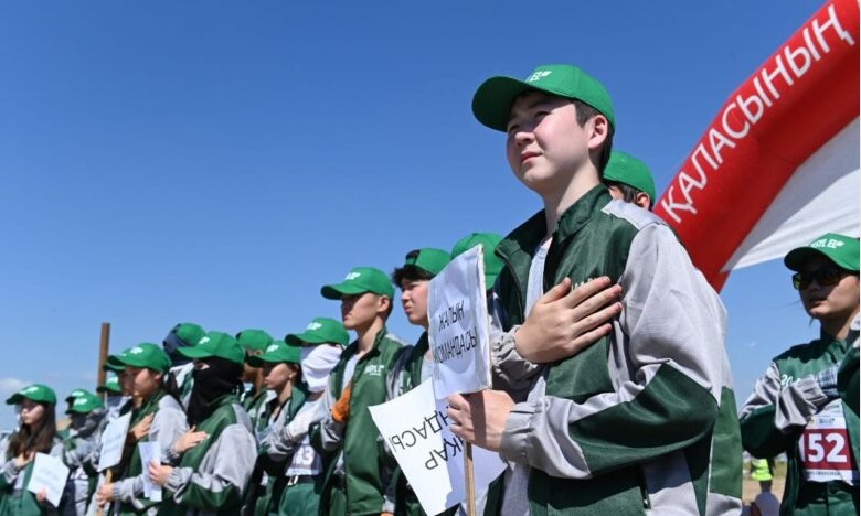 Таза Қазақстан. «Жасыл ел» еңбек жасақтарының кезекті еңбек маусымы басталды: