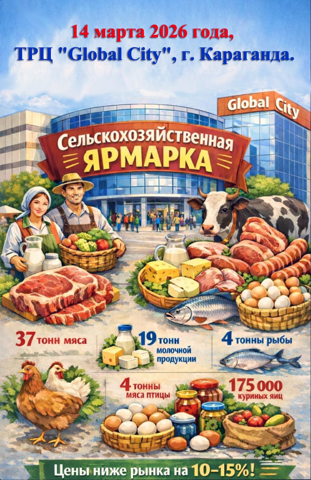 Ауылшаруашылық жәрмеңкесі туралы Пресс-релиз