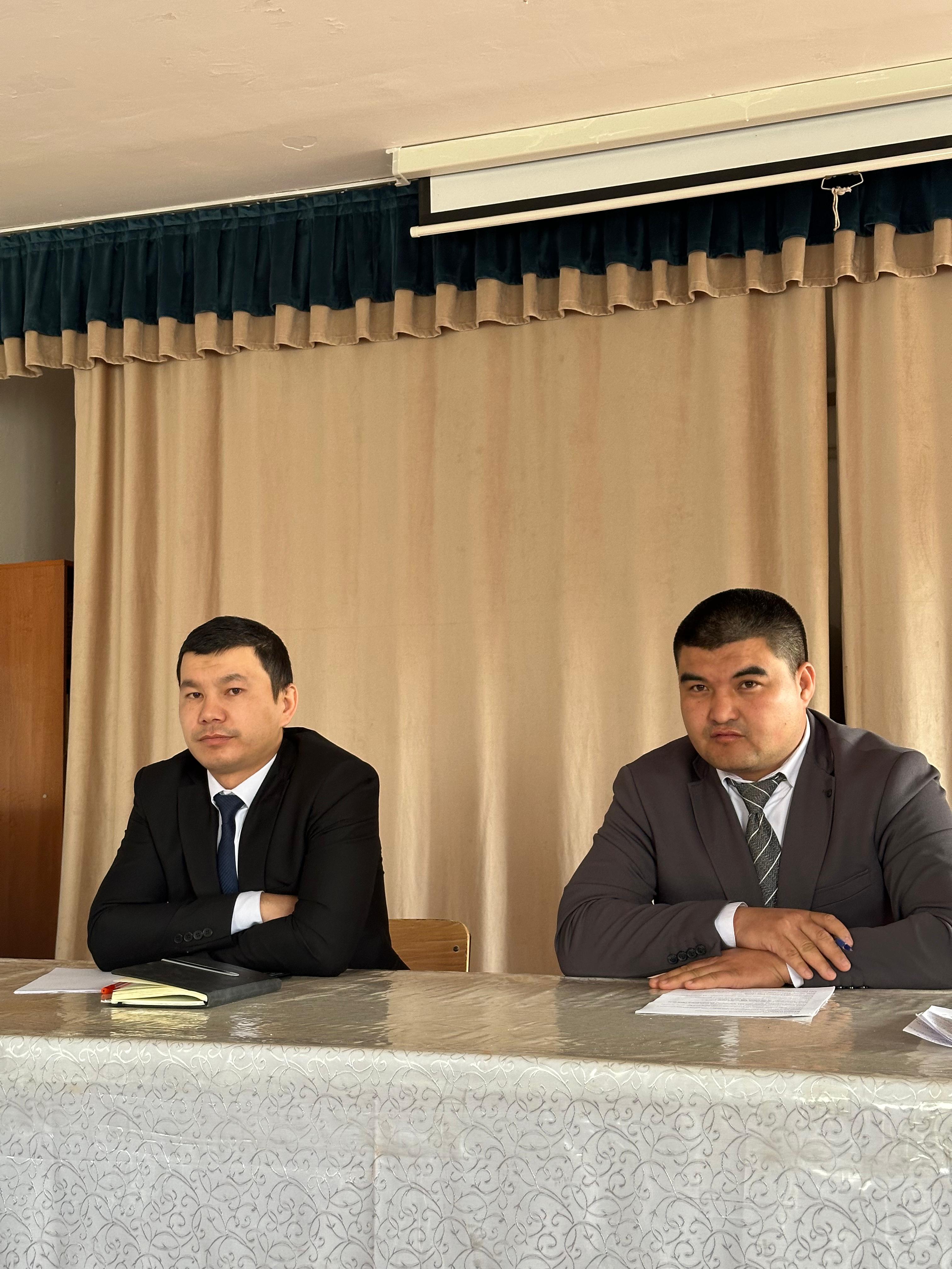 Үшарал ауылдық округіне қарасты Қызылжиде, Ақарал ауылдарында  округ әкімі Қуаныш Уәлиұлы Қоспағаров ауыл тұрғындарымен кездесу өткізді.