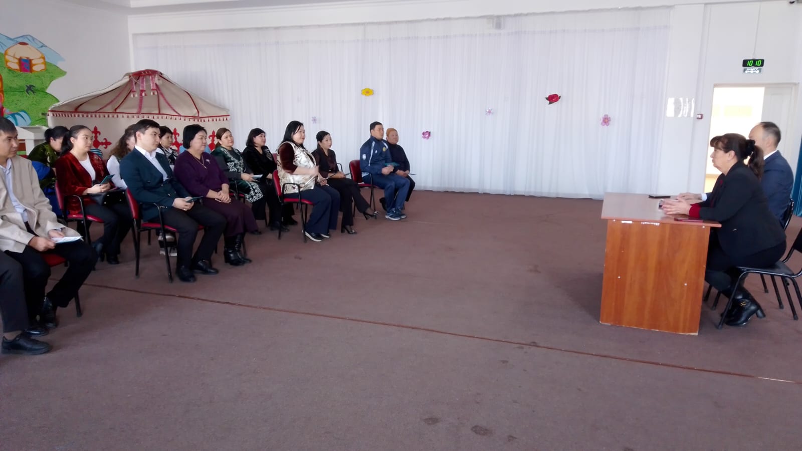 Қостөбе орта мектебінде Конституциялық реформа талқыланды