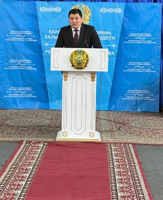 Ескелді ауылдық округінің Қызылжар ауылында халықпен кездесу өтті