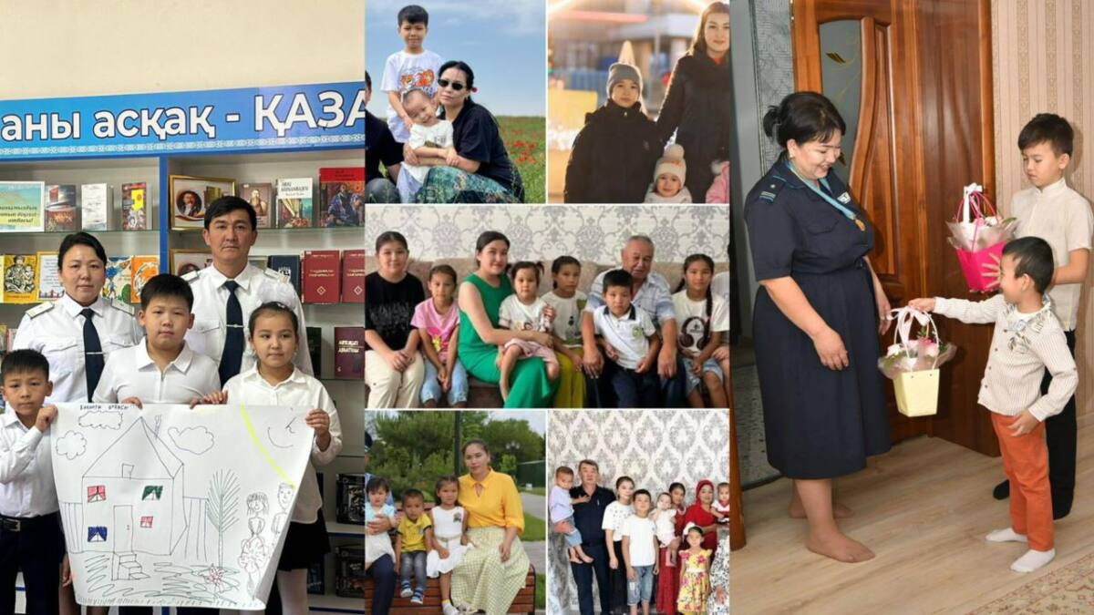Түркістан облысы ПД-да 60-тан астам көпбалалы ана қызмет етеді