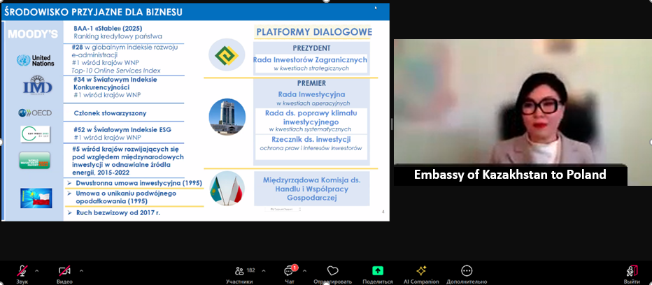 Қазақстан – поляк бизнесі үшін стратегиялық бағыт
