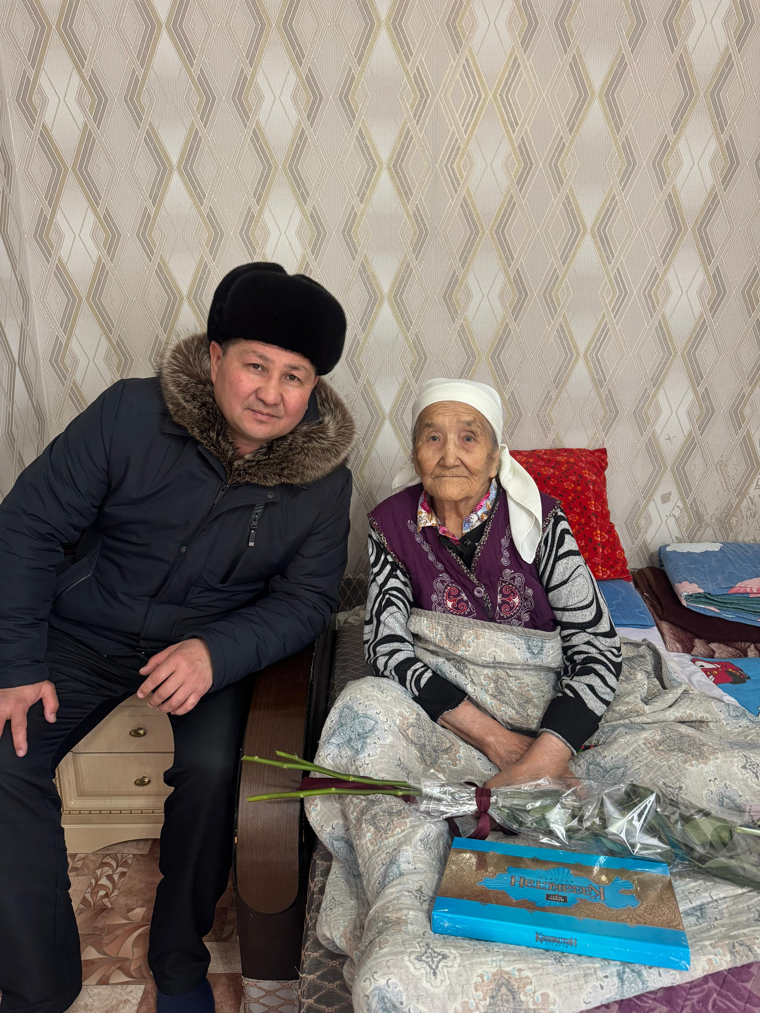 Ауыл қариялары мерекемен құттықталды