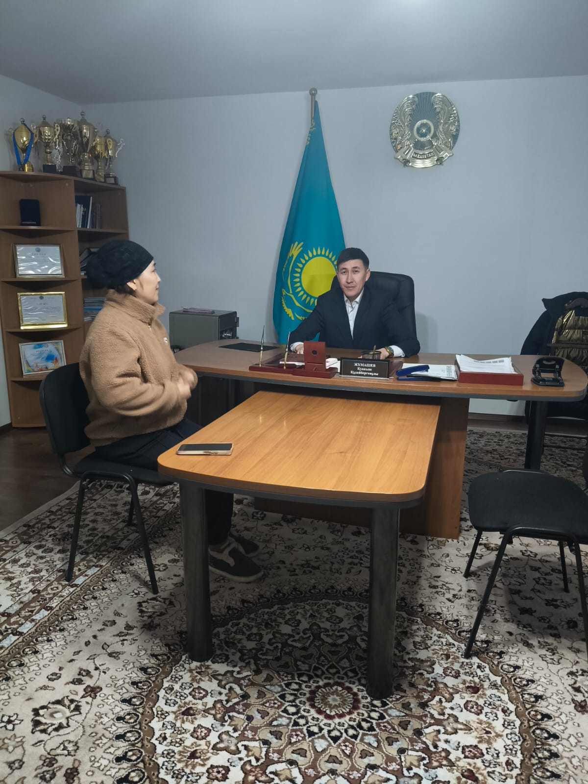 Округі әкімінің азаматтарды жеке қабылдауы