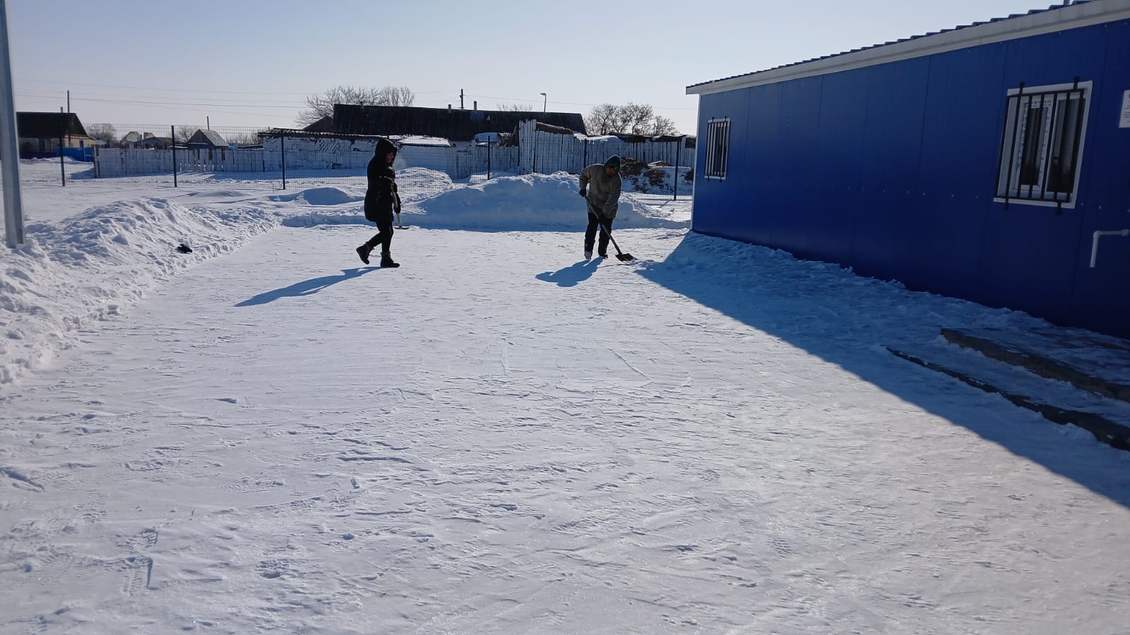 Қар тазалау жұмыстары