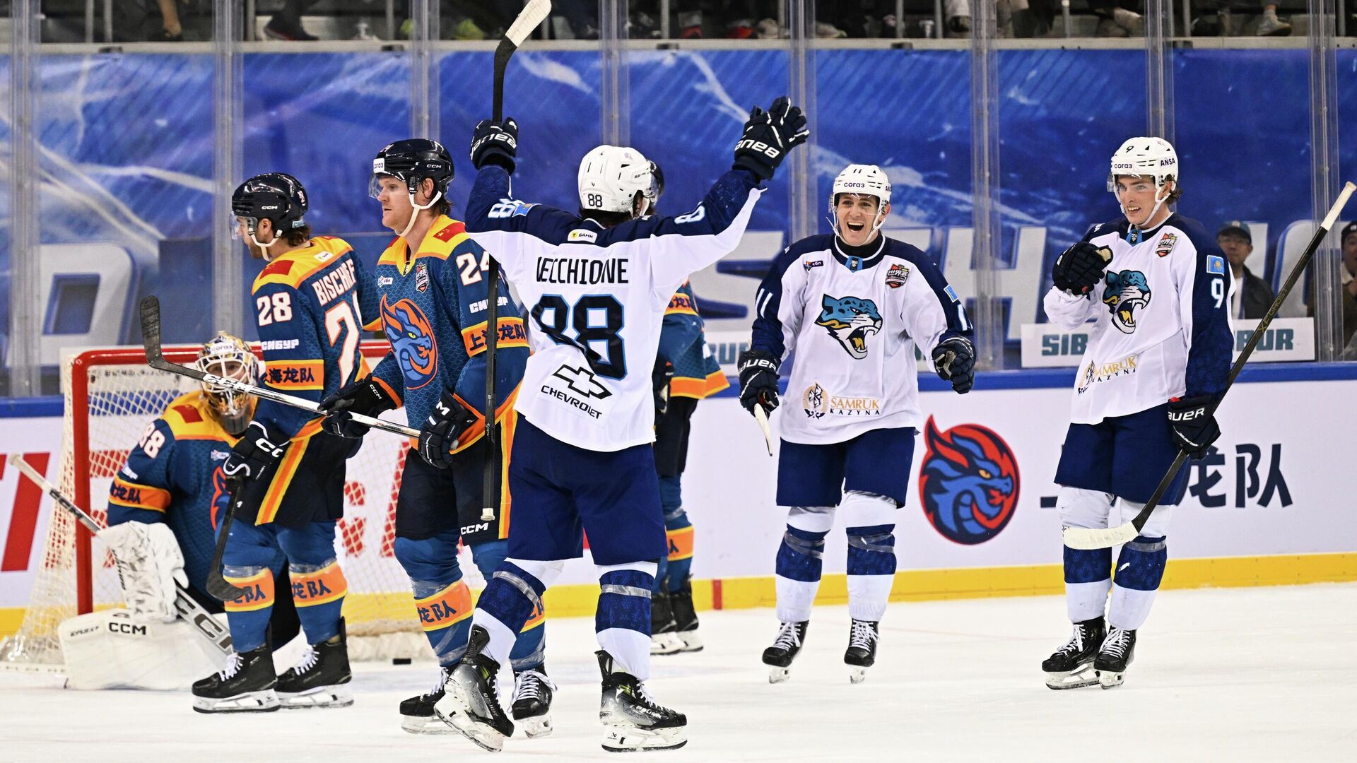 Шаңхайда «Барыс» тобы қатысуымен хоккей жарысы өтті