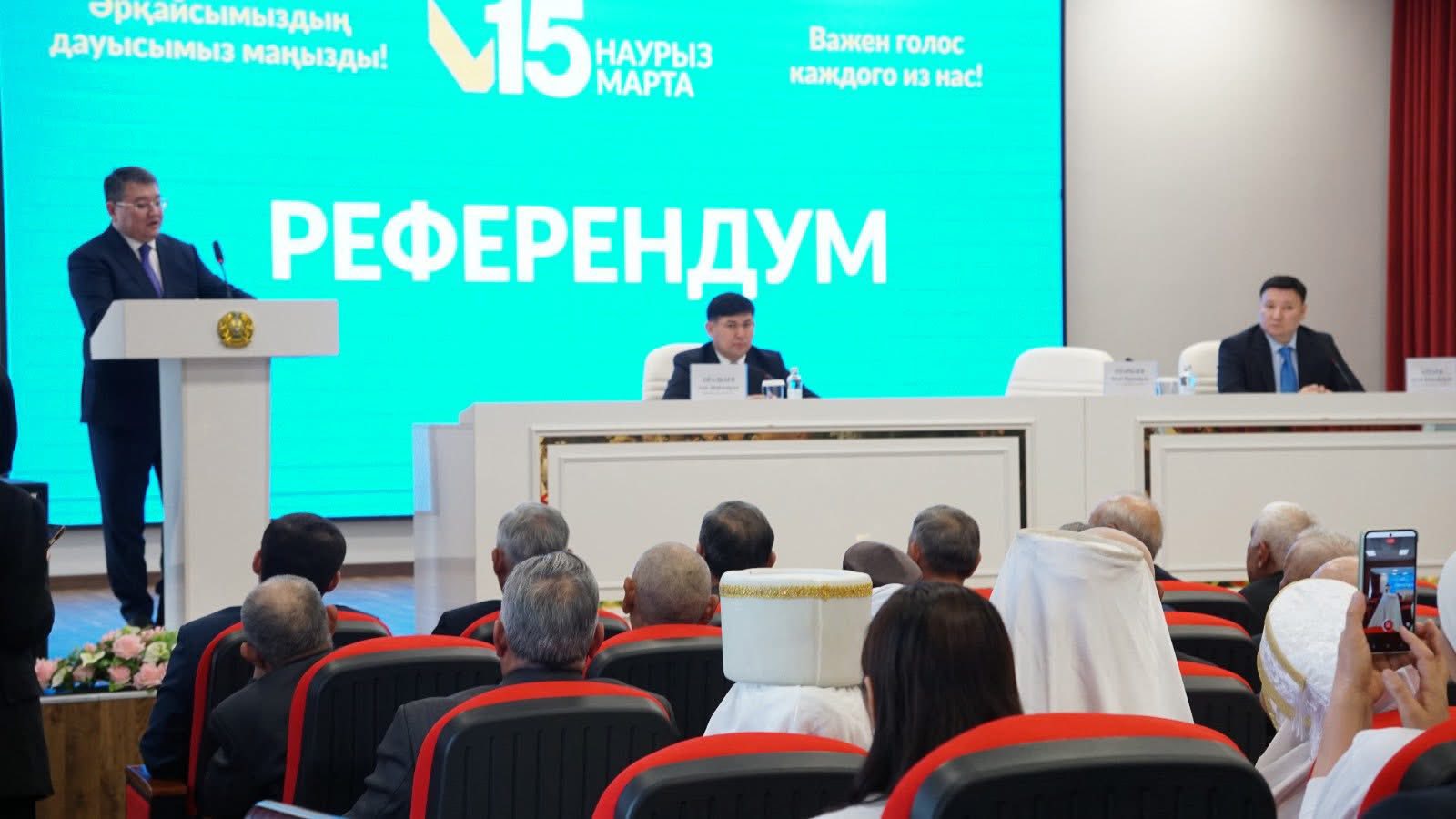 СОВЕТНИК ПРЕЗИДЕНТА МАЛИК ОТАРБАЕВ ВСТРЕТИЛСЯ С ЖИТЕЛЯМИ ОРДАБАСИНСКОГО РАЙОНА