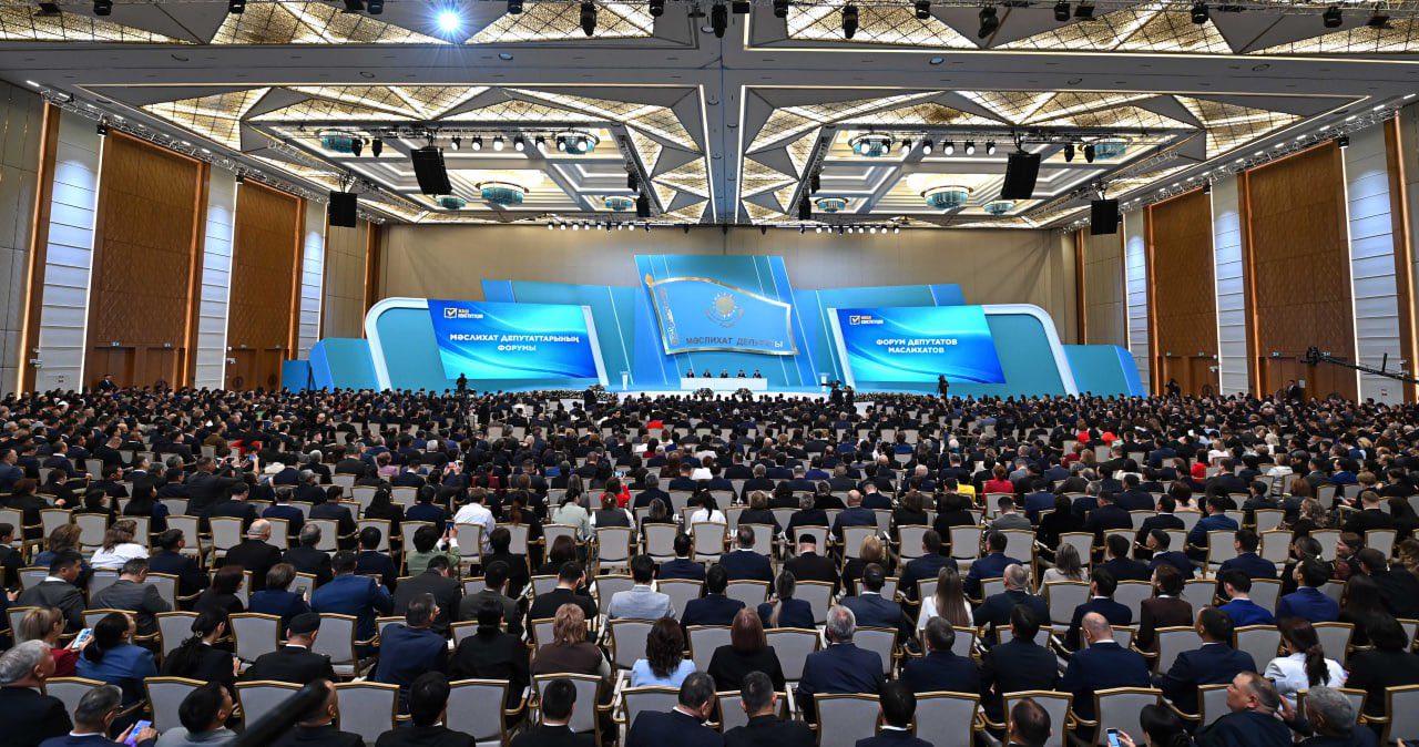 Мемлекет басшысы Қасым-Жомарт Тоқаев барлық деңгейдегі мәслихат депутаттарының ІІІ республикалық форумында сөз сөйледі