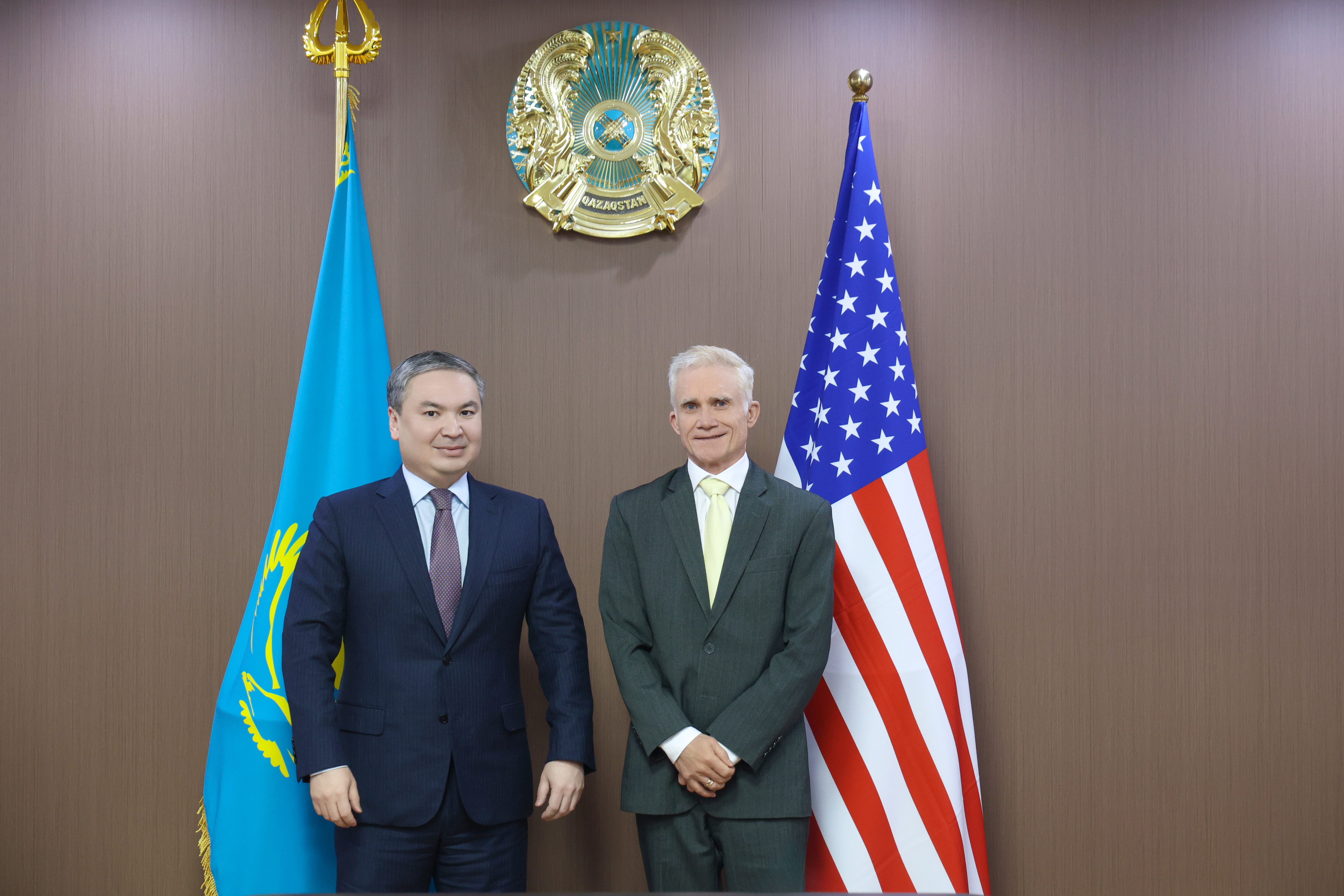 Ерсайын Нагаспаев встретился с руководством Cove Kaz Capital Group