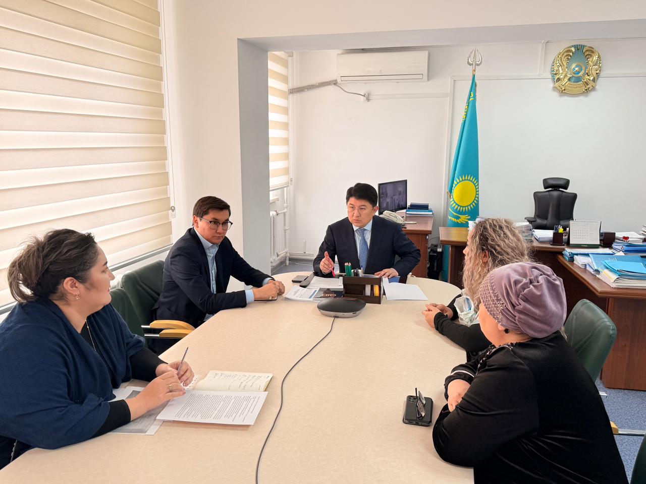 Денсаулық сақтау басқармасында азаматтарды қабылдау өтті