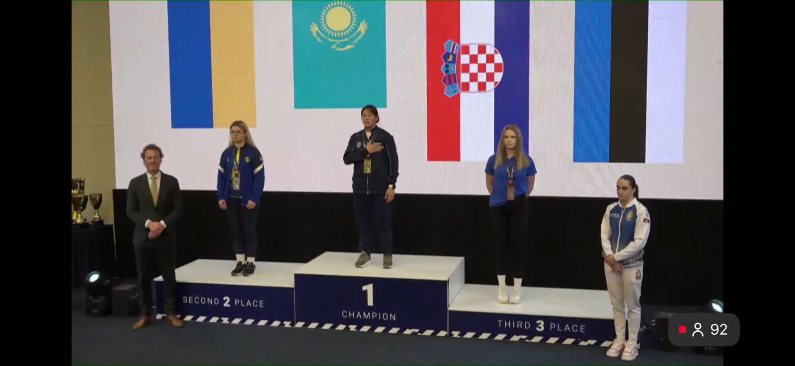 "Адриатика інжу-маржаны"әлем кубогының халықаралық турнирінде алтын алу