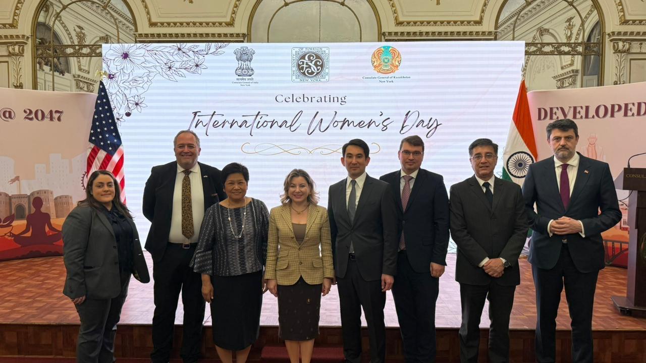 Нью-Йоркте Халықаралық әйелдер күніне арналған іс‑шара өтті