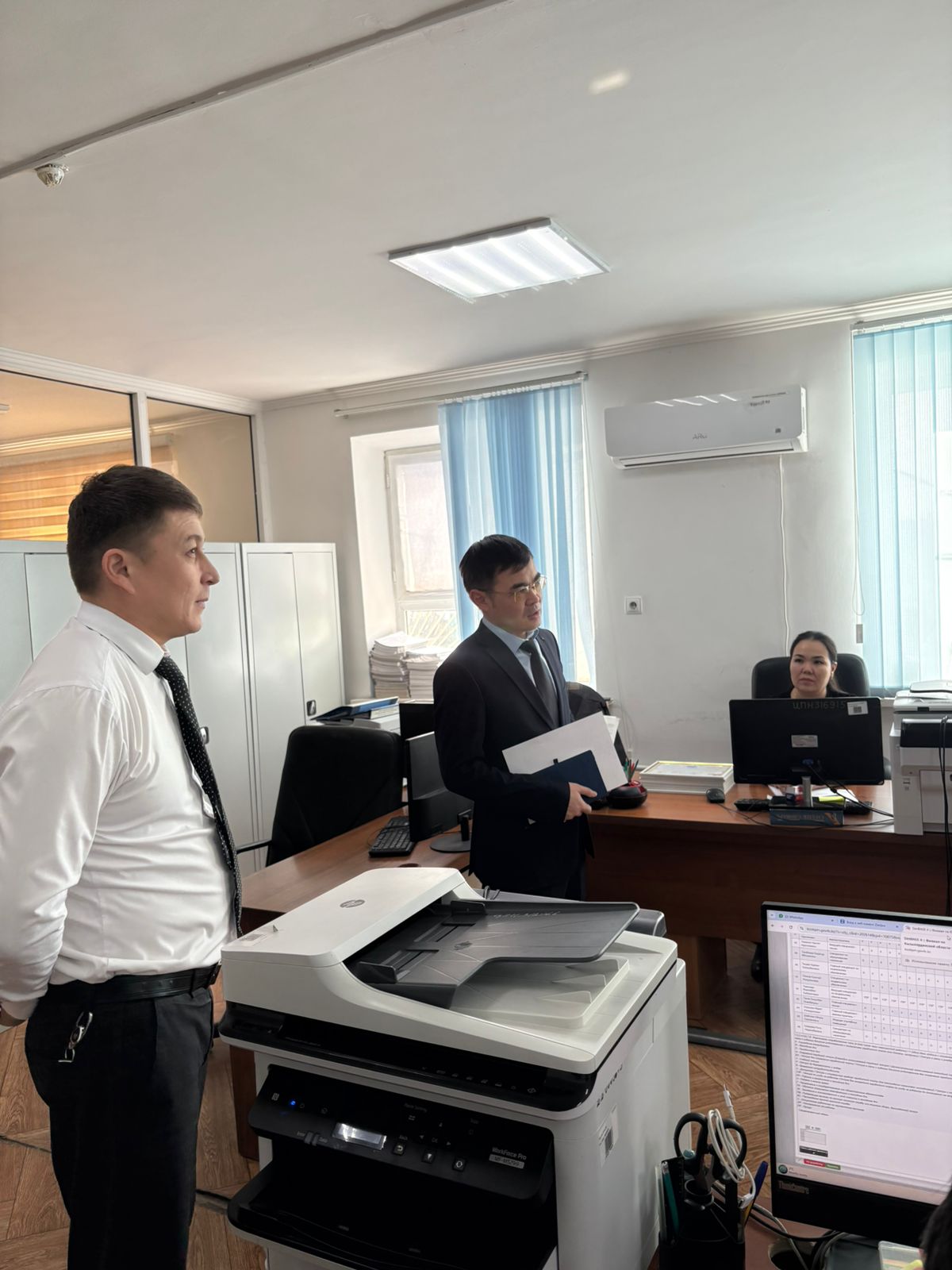 ЖОСПАРДАН ТЫС ТЕКСЕРУ ЖҮРГІЗІЛДІ