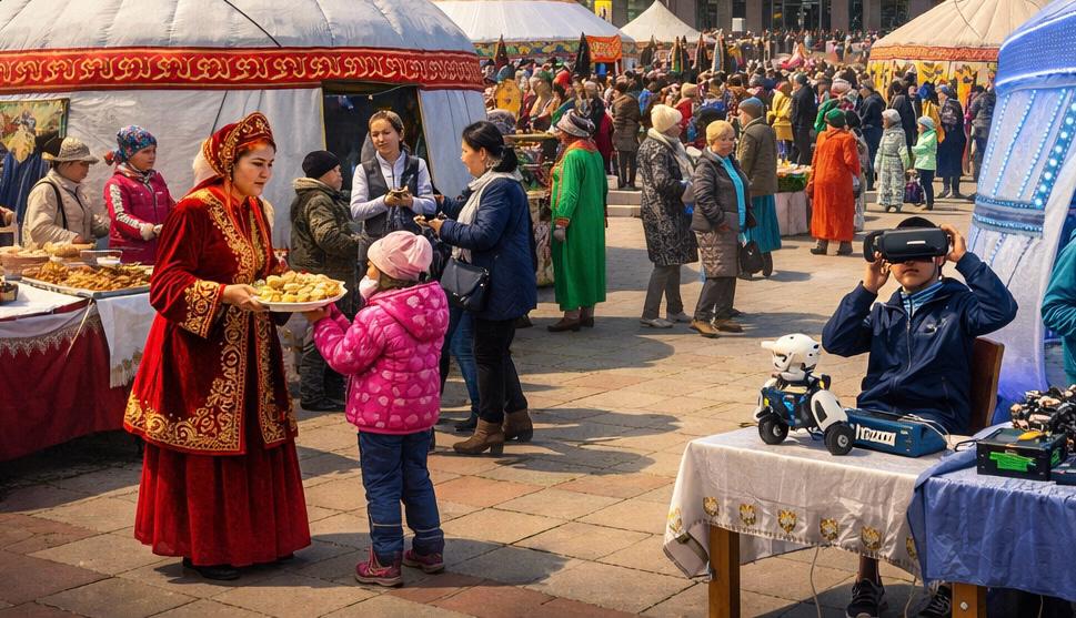 Қостанай қаласында облыс әкімдігінің алаңында «Ұлыстың ұлы күні!» мерекелік бағдарлама өткізіледі