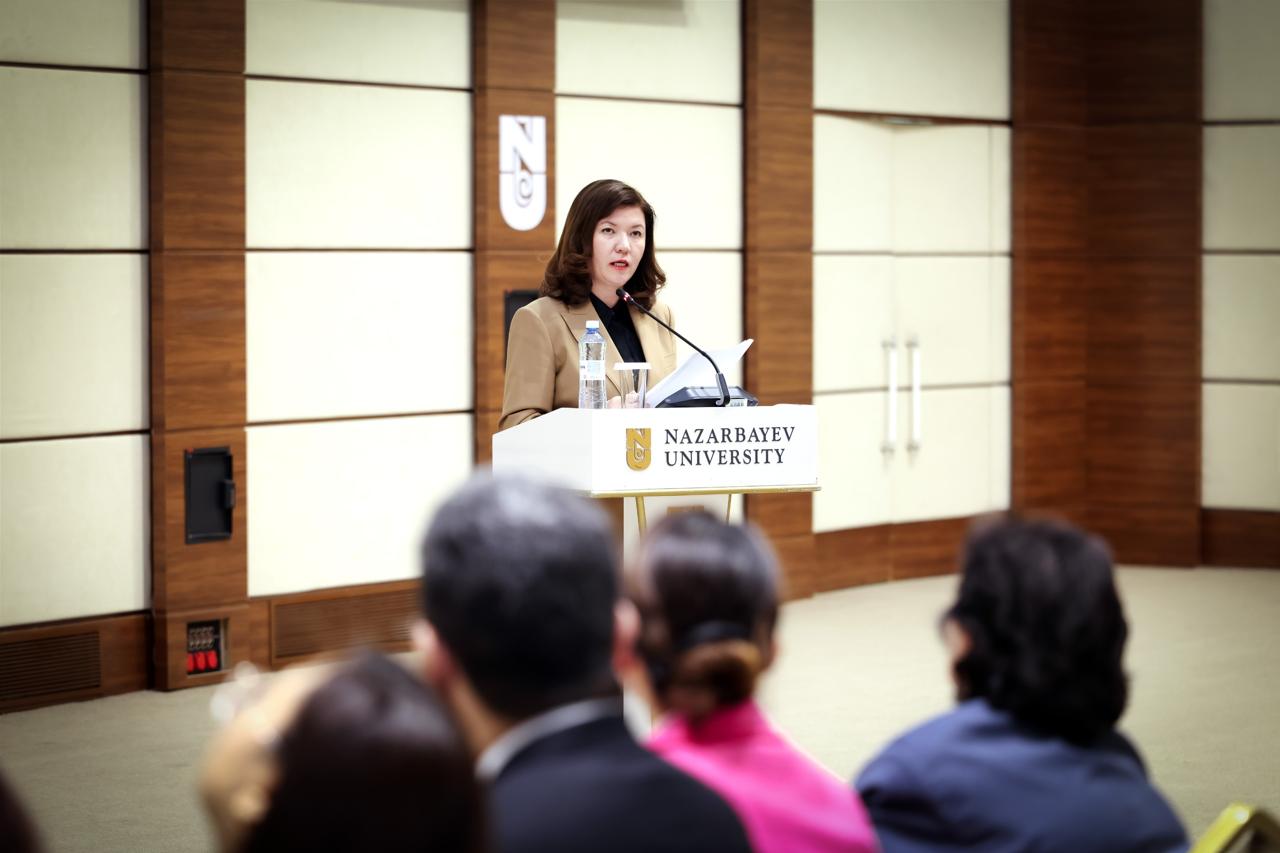Стратегические приоритеты трансформации образования представила в Назарбаев Университете министр просвещения РК Жулдыз Сулейменова