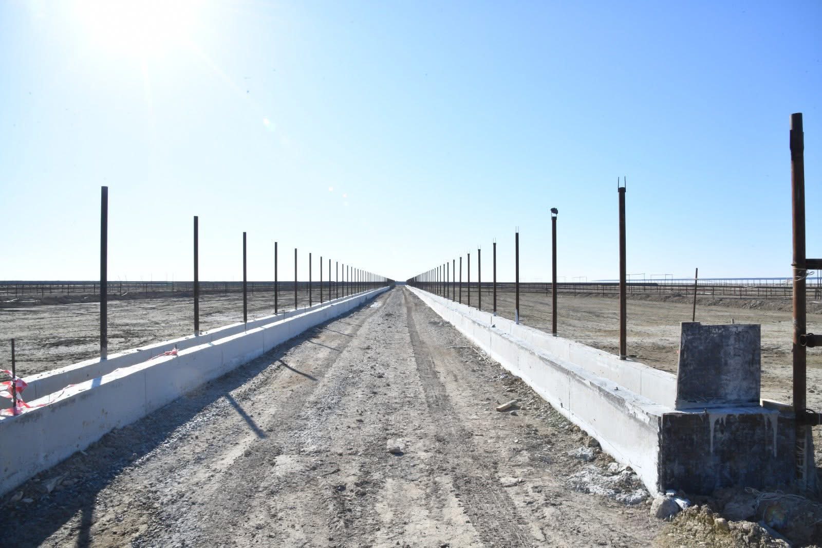 ТҮРКІСТАН: ОТЫРАР АУДАНЫНДА 5 МЫҢ БАСҚА АРНАЛҒАН БОРДАҚЫЛАУ АЛАҢЫ САЛЫНУДА