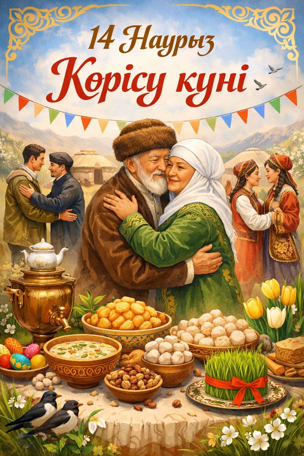 Қызылорда облысы Әділет департаментінің ұжымы 14 наурыз – Көрісу күні мерекесін ерекше ықыласпен атап өтті